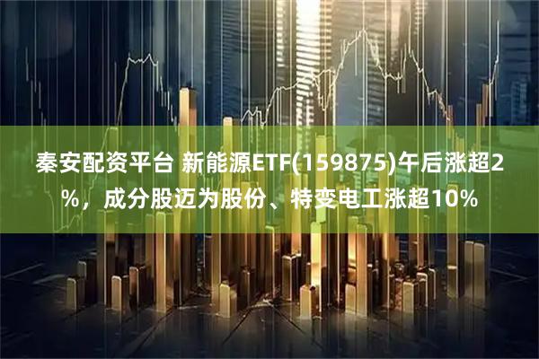 秦安配资平台 新能源ETF(159875)午后涨超2%，成分股迈为股份、特变电工涨超10%